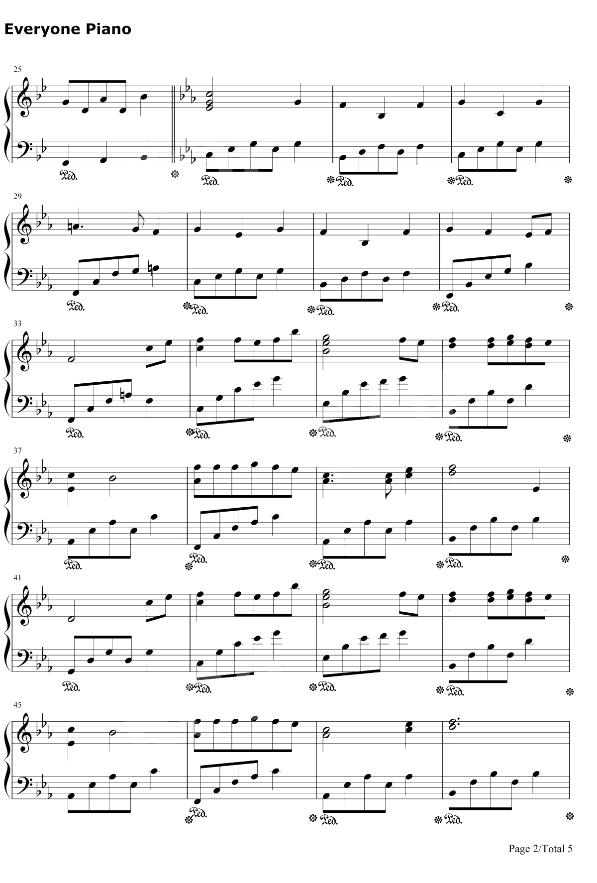 Arrietty's Song钢琴谱-塞西尔·科贝尔セシルコルベル宫崎骏-借东西的小人阿莉埃蒂-宫崎骏动画2