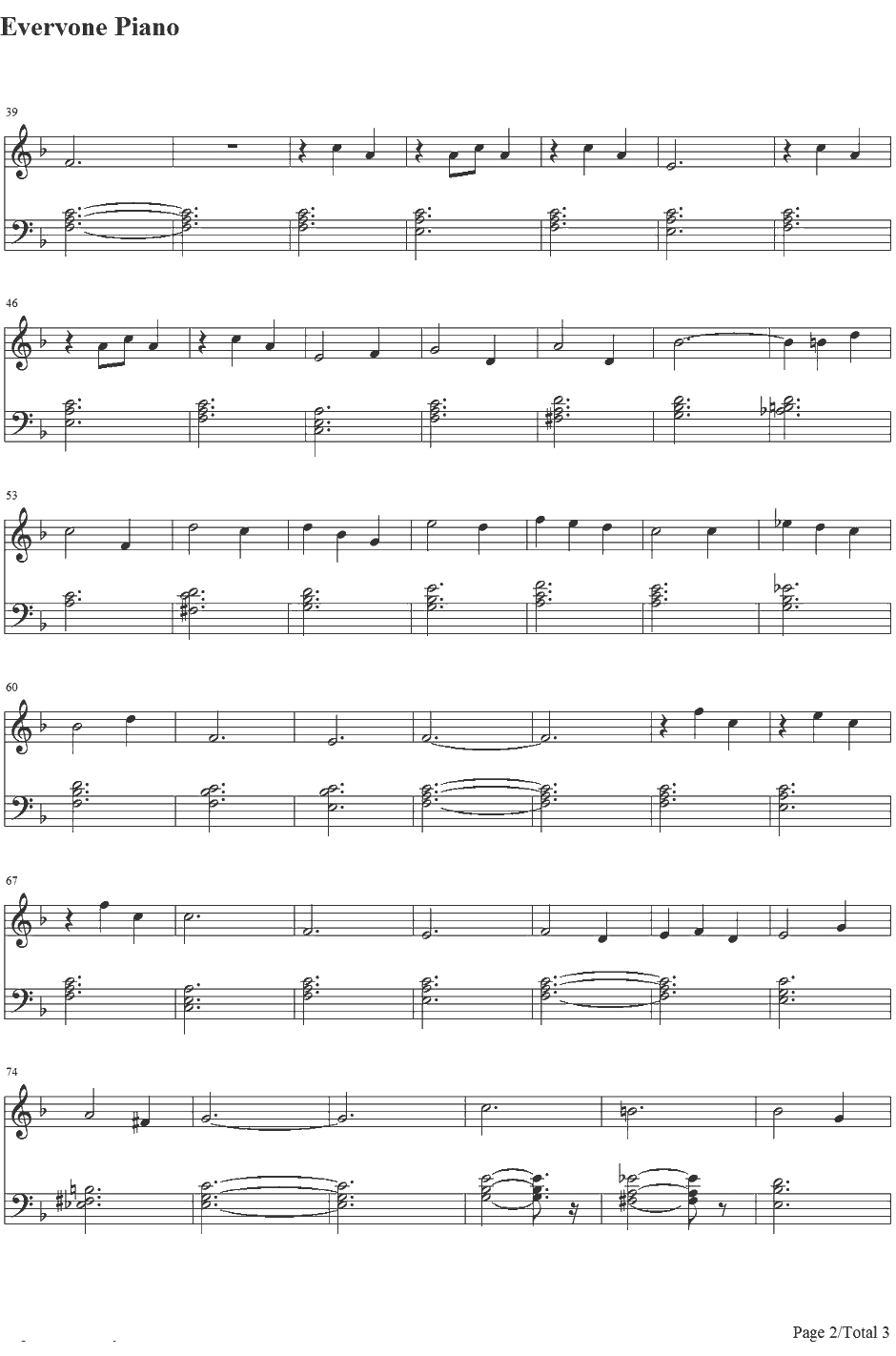 Once Upon a Dream钢琴谱-LanaDelRey-Maleficent主题曲2