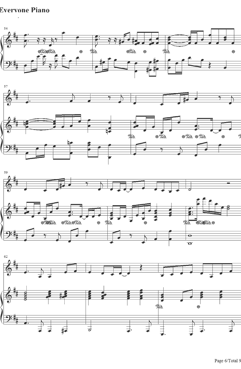 たからもの钢琴谱-石田燿子-青出于蓝～缘～主题曲6