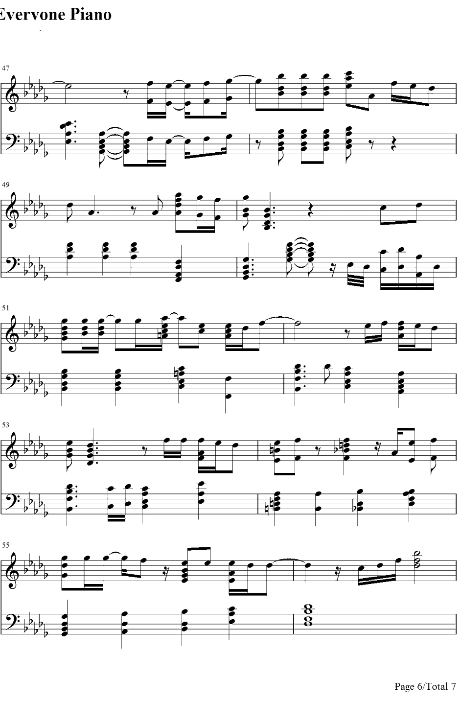 It Has to beYou钢琴谱-YeSung　艺声(SuperJunior)--Cinderella'sSisterOST6