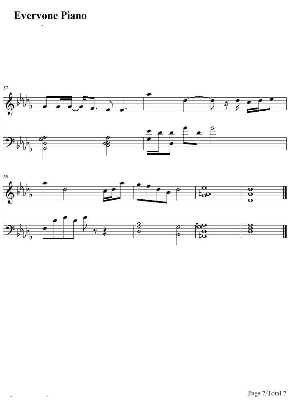 It Has to beYou钢琴谱-YeSung　艺声(SuperJunior)--Cinderella'sSisterOST7