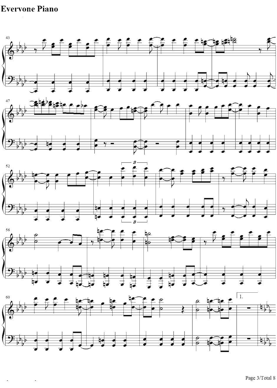 猛烈宇宙交响曲第七楽章「无限の爱」钢琴谱-ももいろクローバーZ桃色幸运草Z-モーレツ宇宙海贼OP3