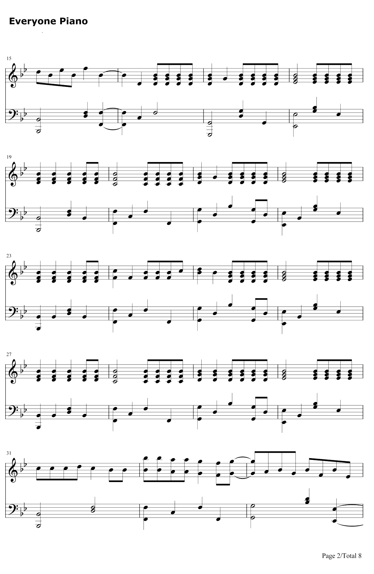 Hall of Fame钢琴谱-TheScriptft.will.i.am2