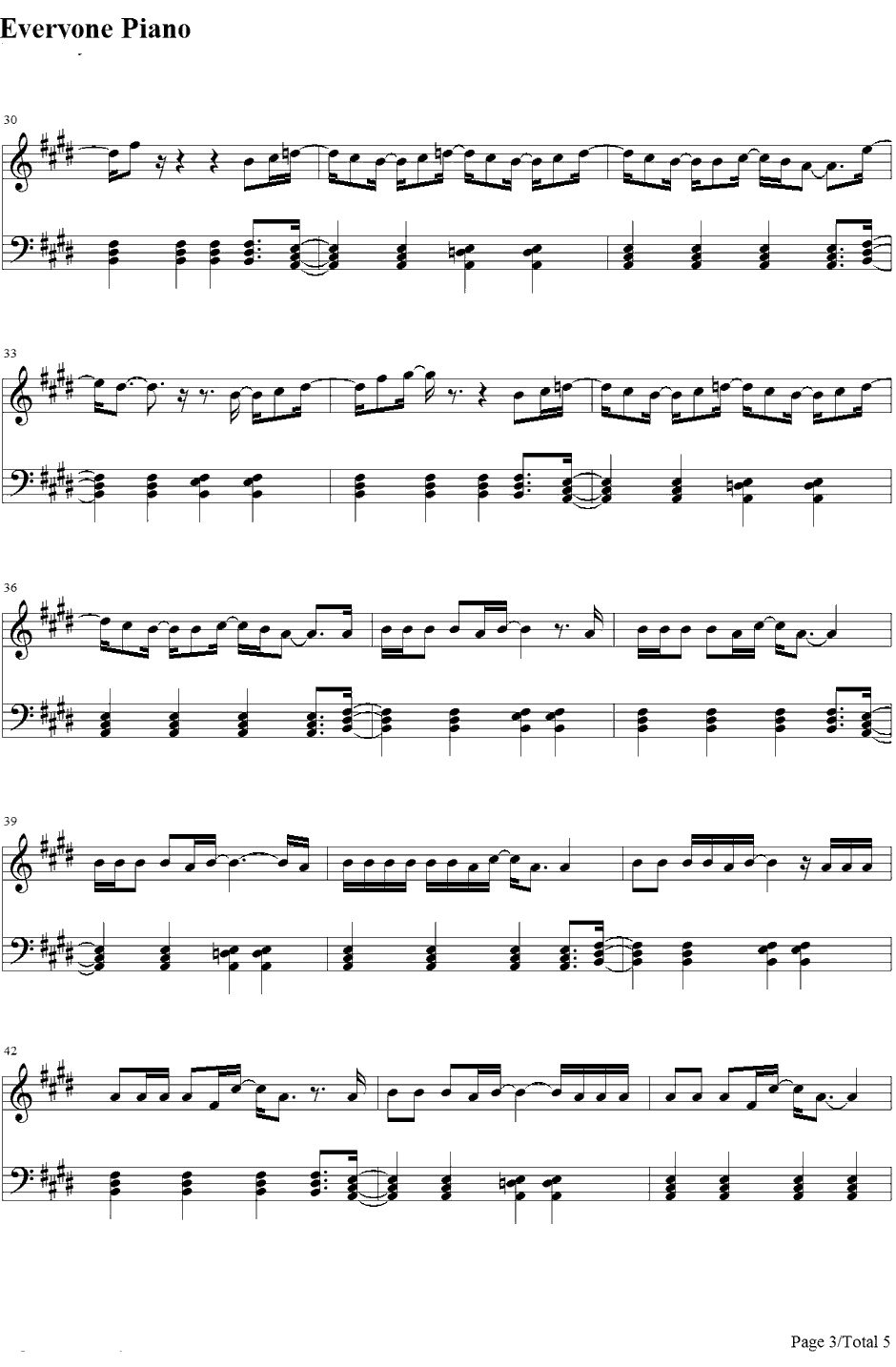 Take Back The Night钢琴谱-JustinTimberlake3