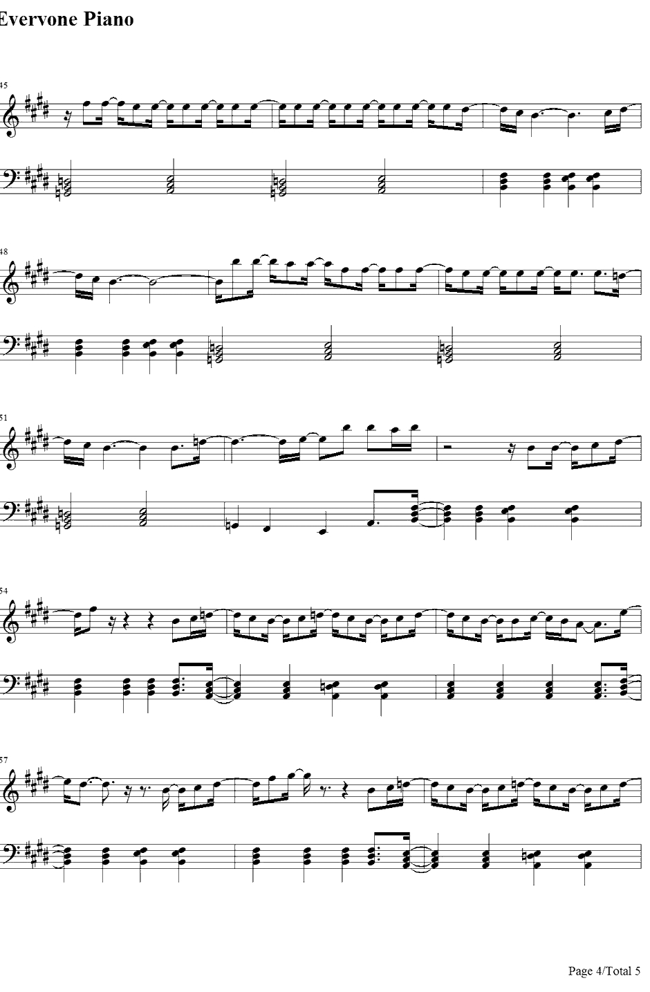 Take Back The Night钢琴谱-JustinTimberlake4