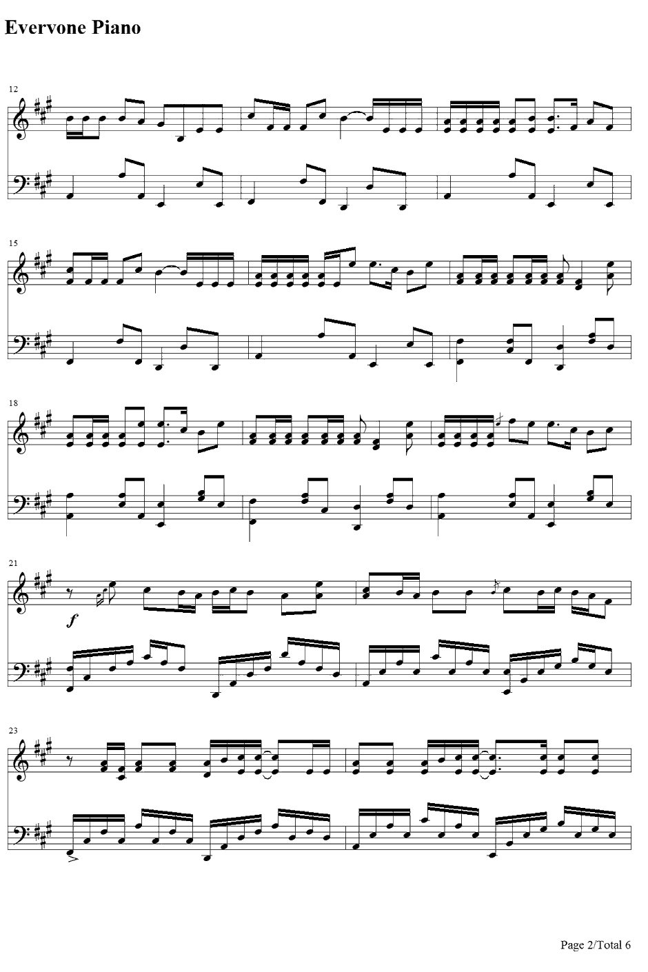 Replay钢琴谱-Iyaz2