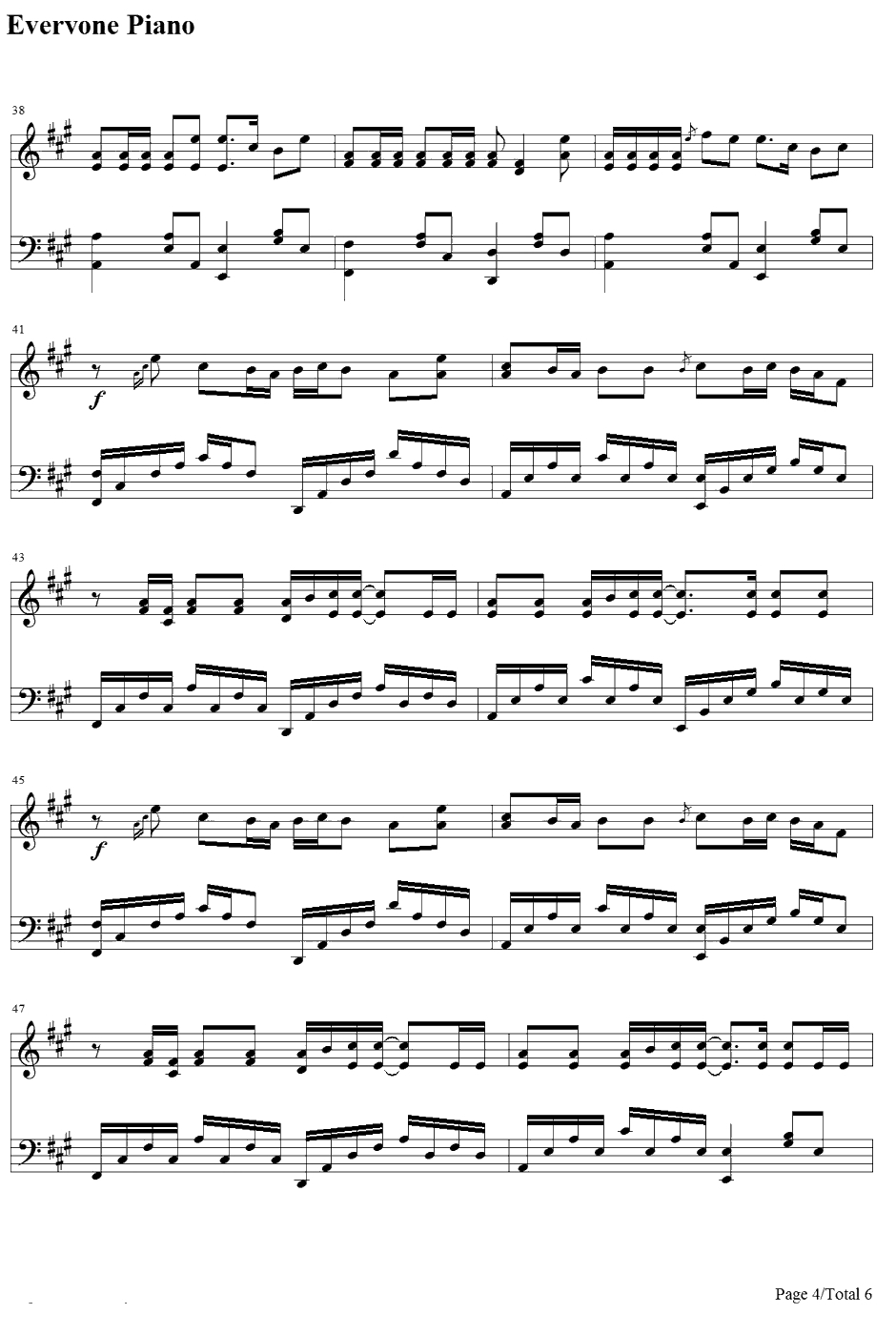 Replay钢琴谱-Iyaz4