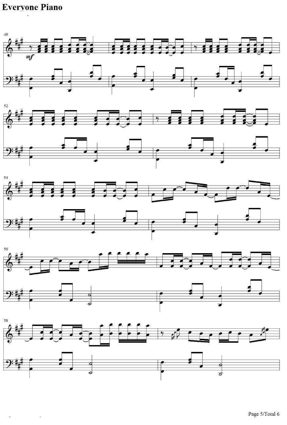 Replay钢琴谱-Iyaz5