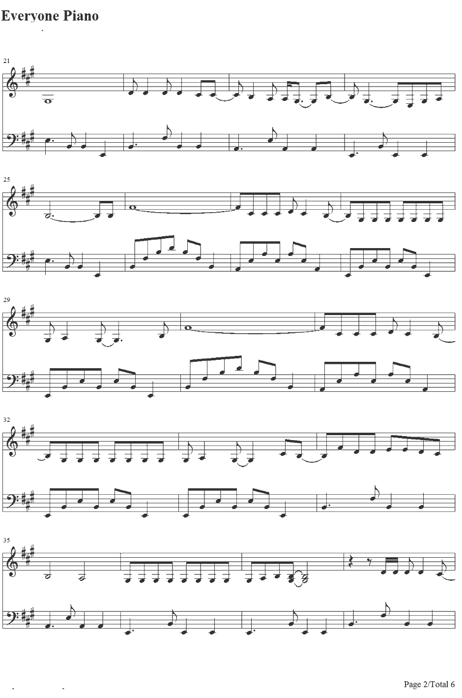 Wicked Game钢琴谱-ChrisIsaak2