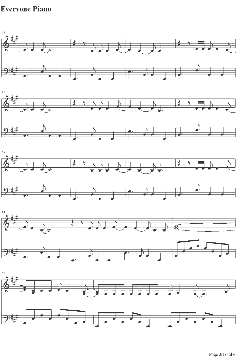 Wicked Game钢琴谱-ChrisIsaak3