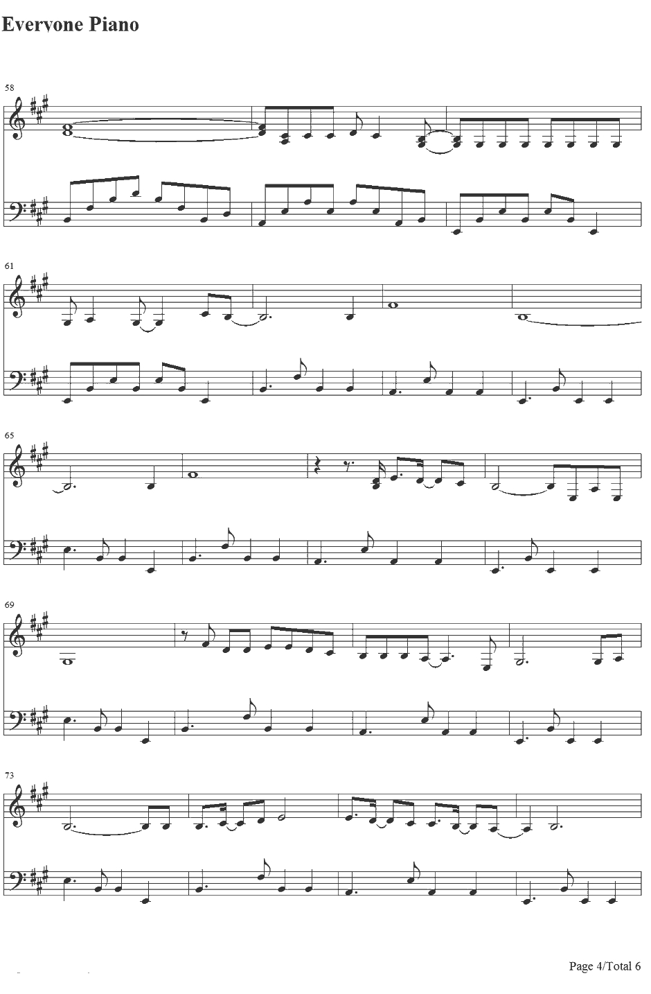 Wicked Game钢琴谱-ChrisIsaak4