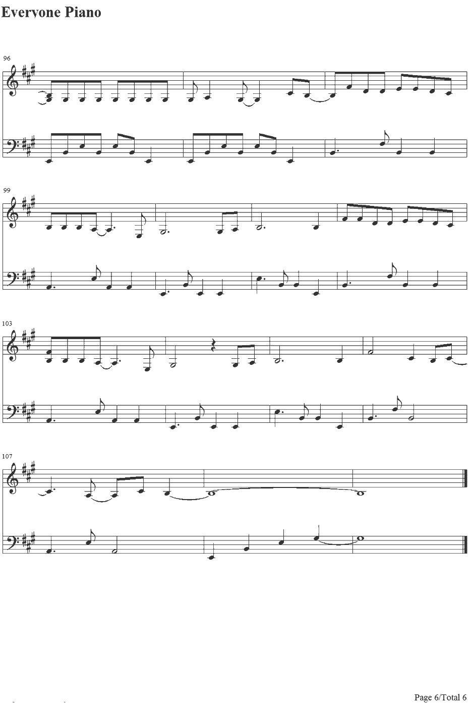 Wicked Game钢琴谱-ChrisIsaak6