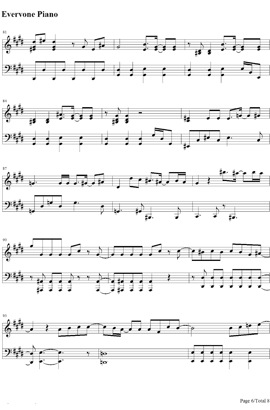 Good Day钢琴谱-IU6