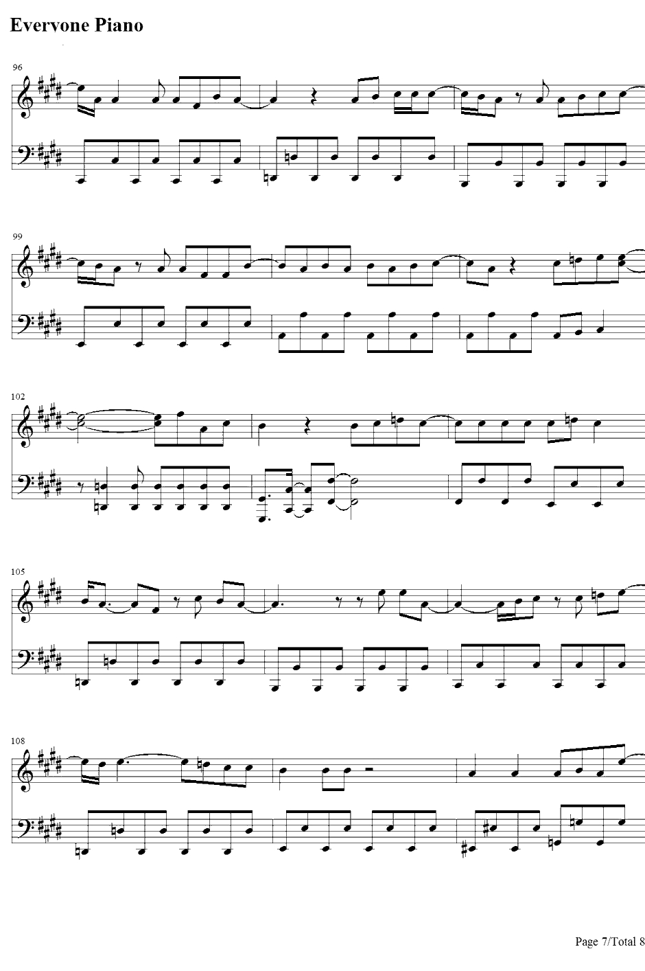 Good Day钢琴谱-IU7