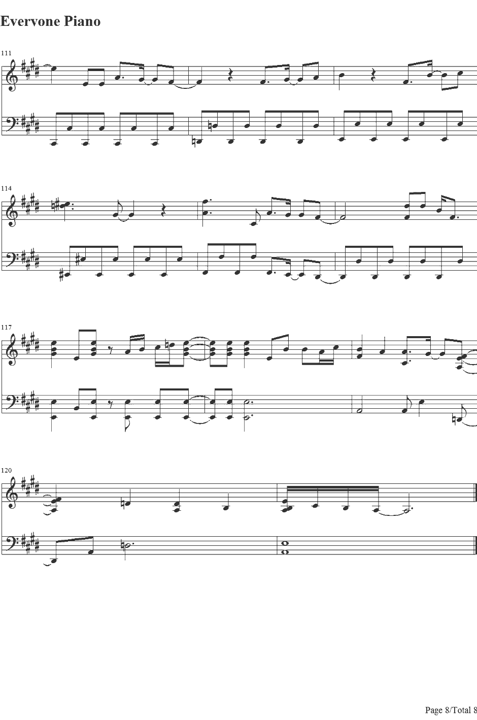 Good Day钢琴谱-IU8