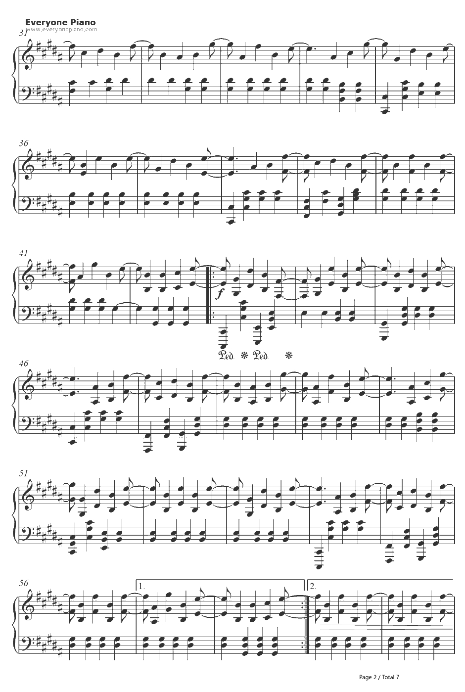 Strobe钢琴谱-Deadmau52