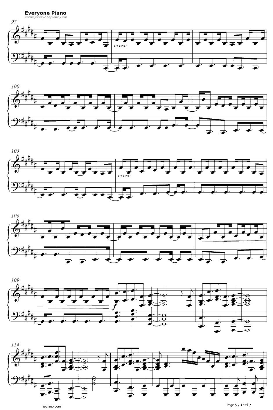 Strobe钢琴谱-Deadmau55