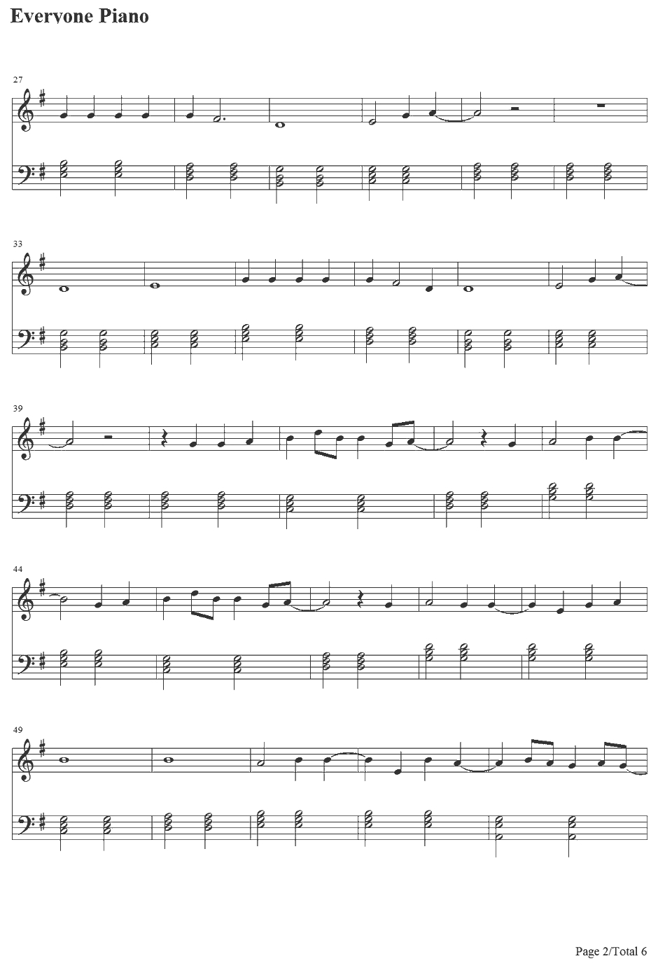 Irresistible钢琴谱-OneDirection2