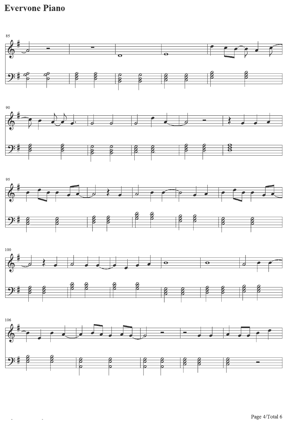 Irresistible钢琴谱-OneDirection4