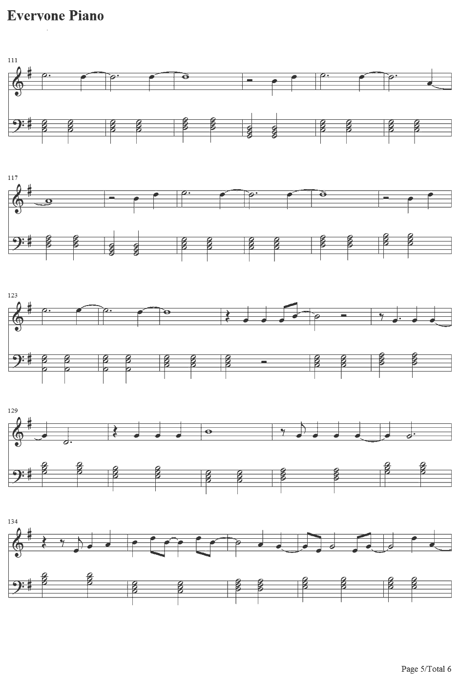 Irresistible钢琴谱-OneDirection5