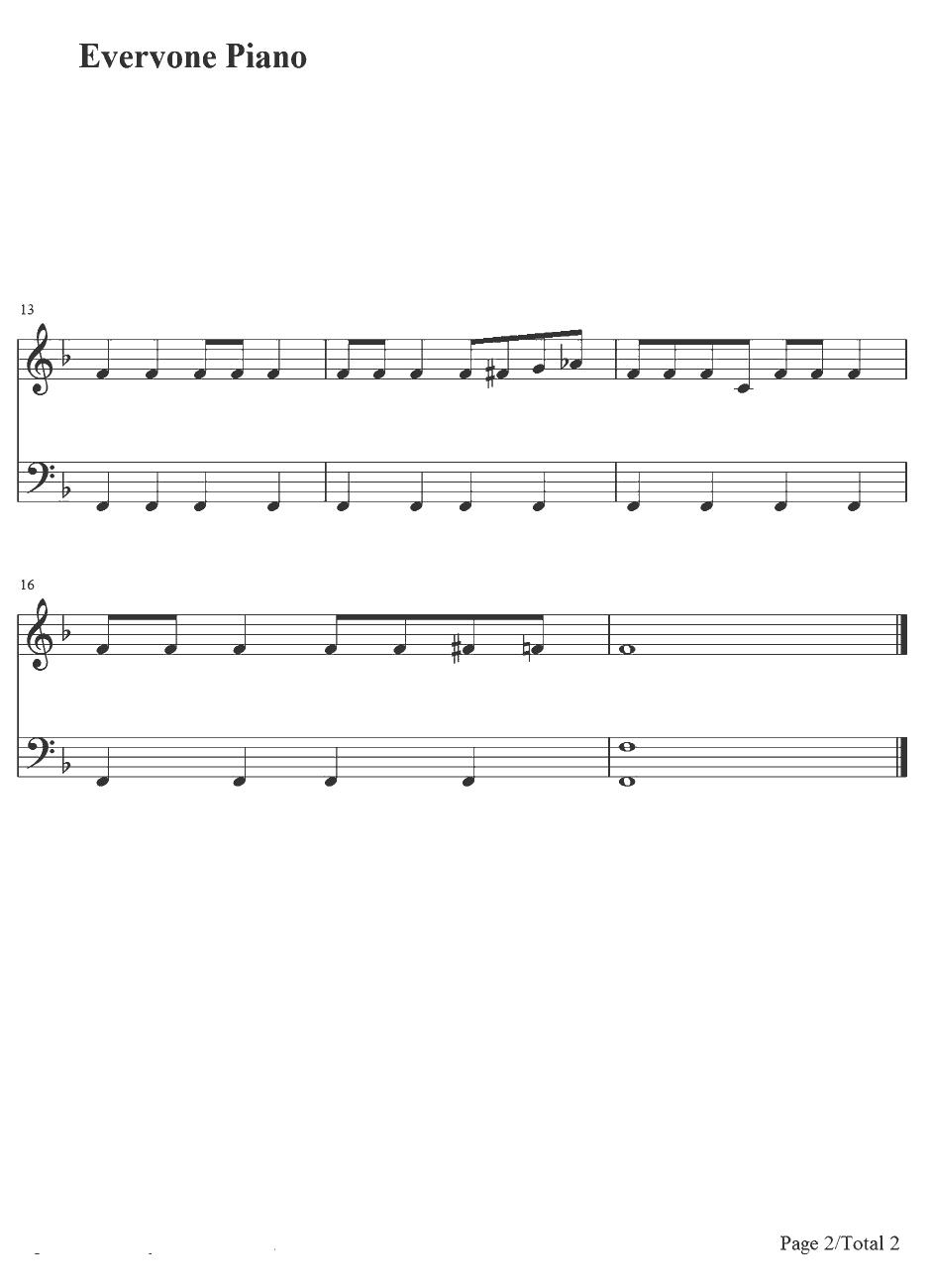 Selfie钢琴谱-TheChainsmokers-#SELFIE2