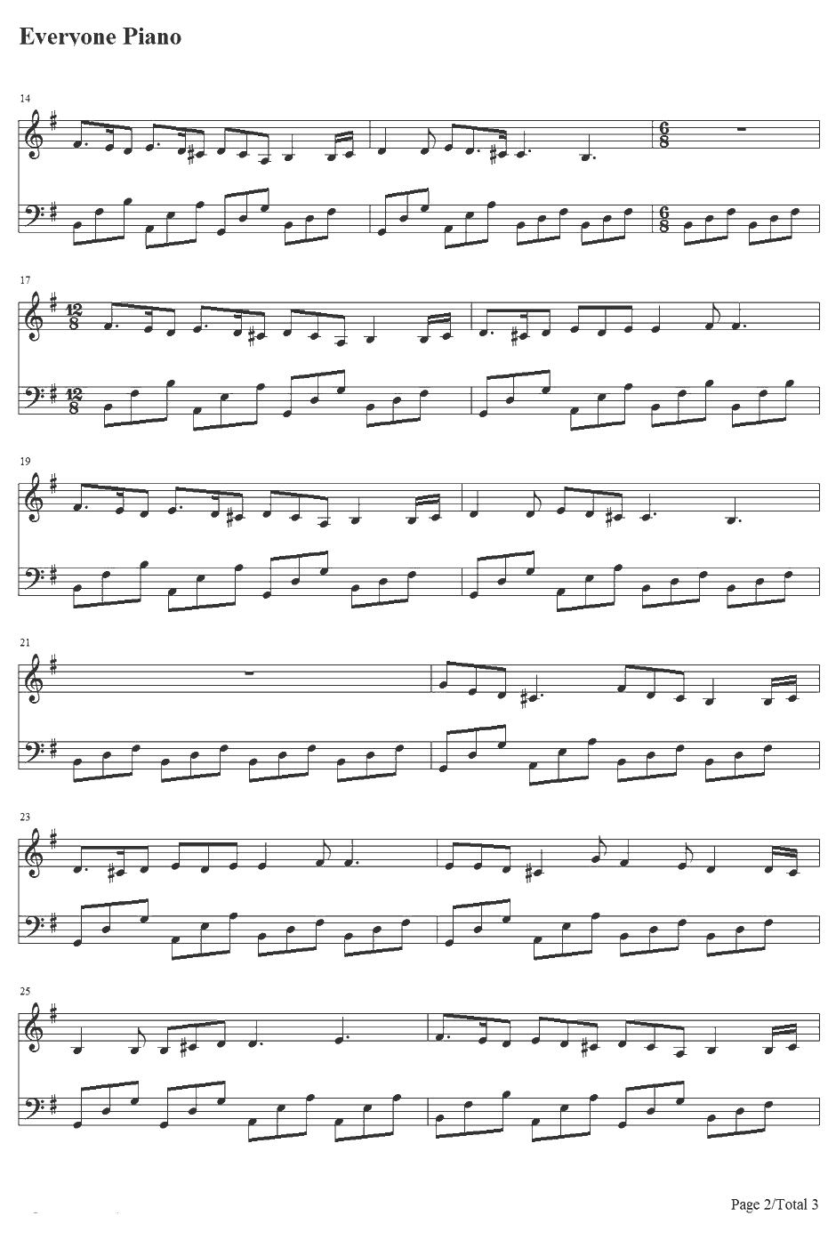 ラグスの镇魂歌钢琴谱-Noria（元千岁）-07-GHOST插入曲2