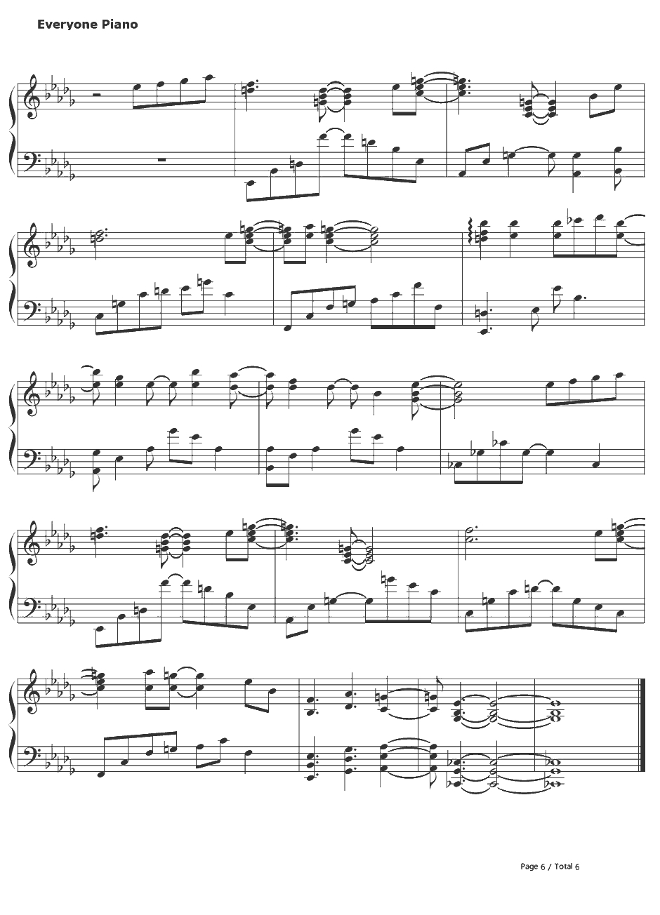 TRYU NITE!钢琴谱-中岛爱-轮回的拉格朗日OP16