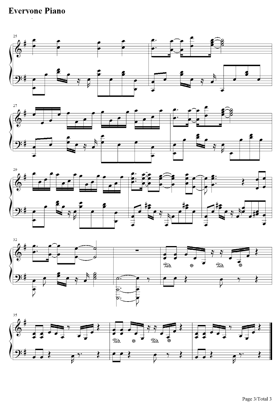 割れたリンゴ钢琴谱-渡辺早季(种田梨沙)-来自新世界ED3