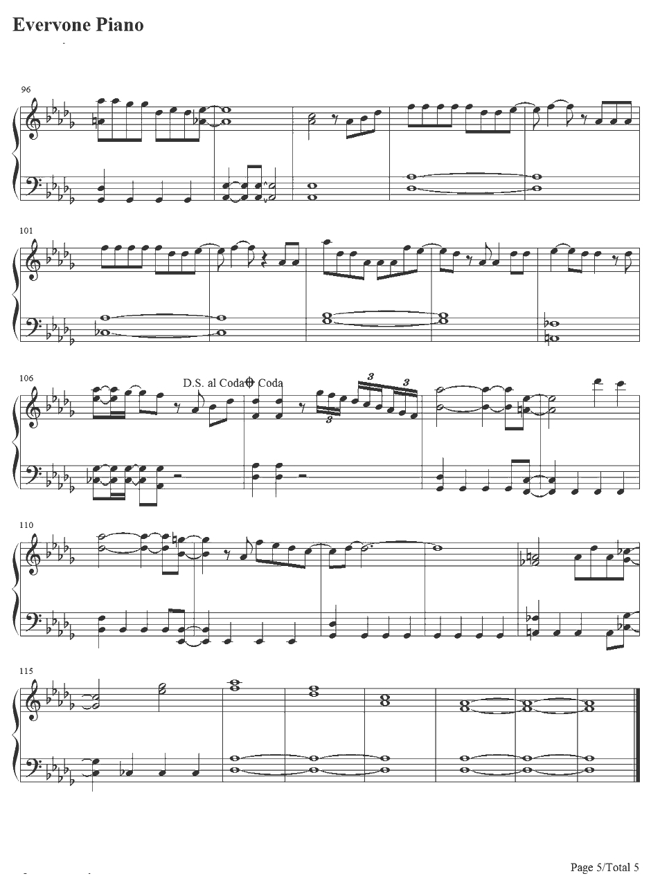 ココロ空モヨウ钢琴谱-関ジャニ∞-よろず占い処阴阳屋へようこそ主题曲5