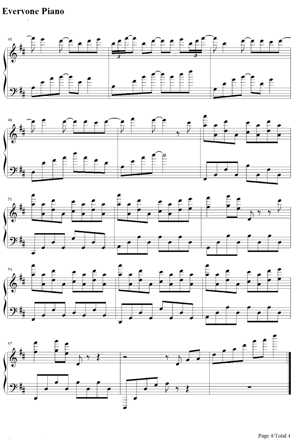 The Reluct ant Her oes钢琴谱-mpi-进击的巨人插曲4