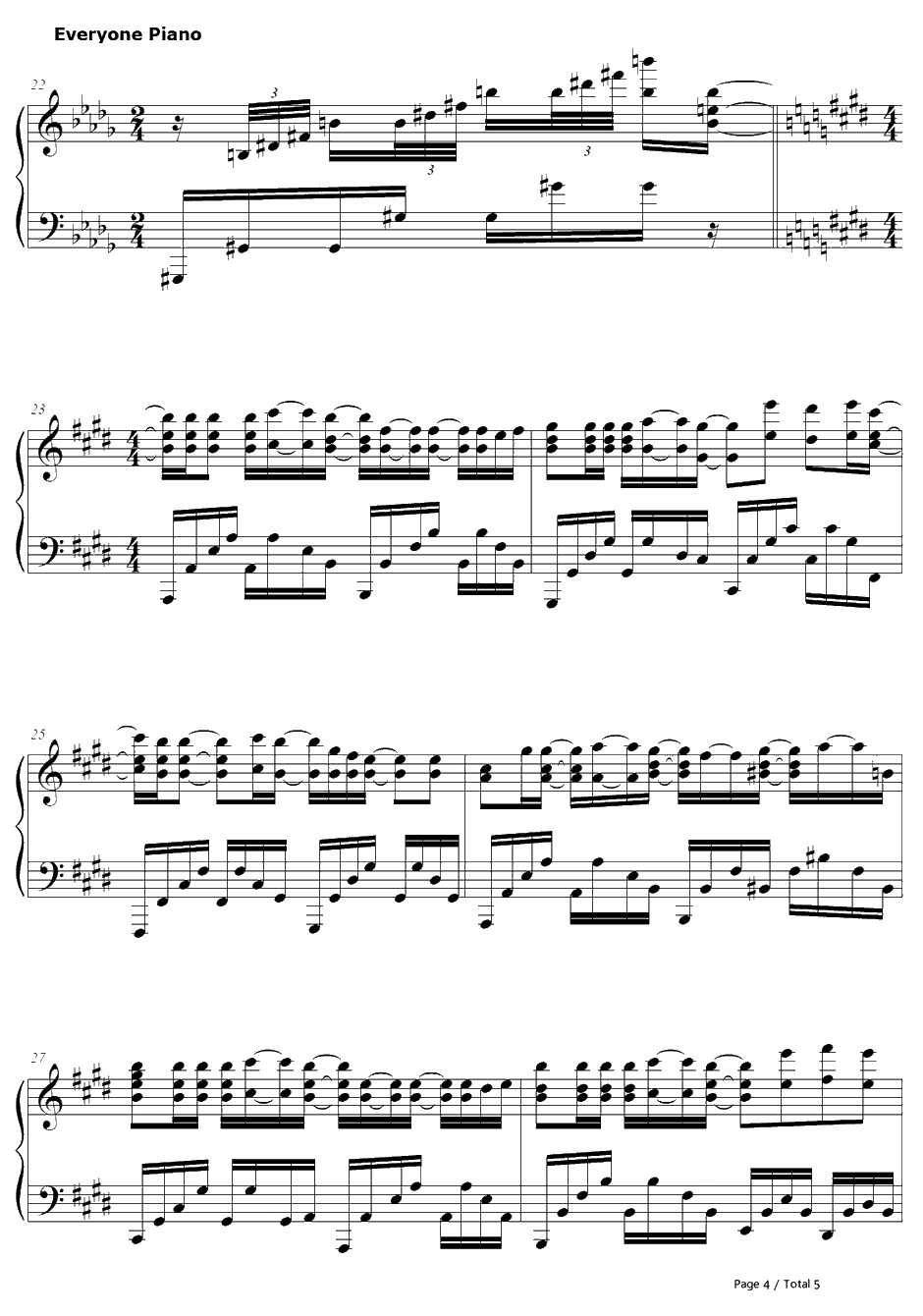 divine inter vention钢琴谱-fhána-魔女的使命OP4