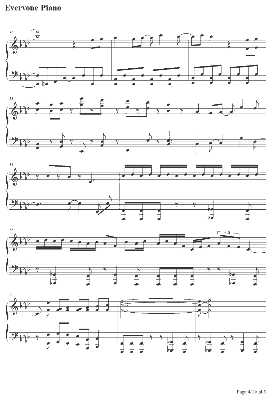 Anicca钢琴谱-原田瞳-机巧少女不会受伤OP4