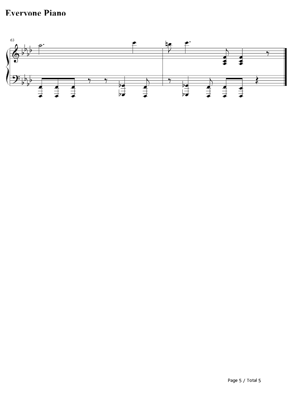 Anicca钢琴谱-原田瞳-机巧少女不会受伤OP5