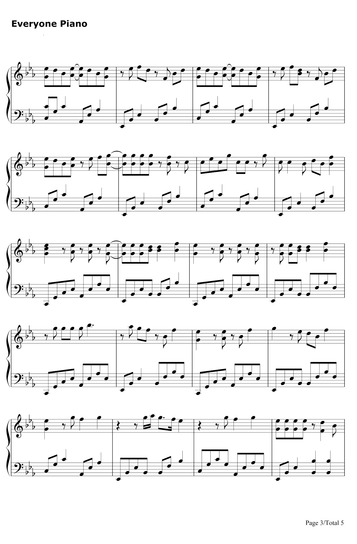 In My Head钢琴谱-JasonDerulo3