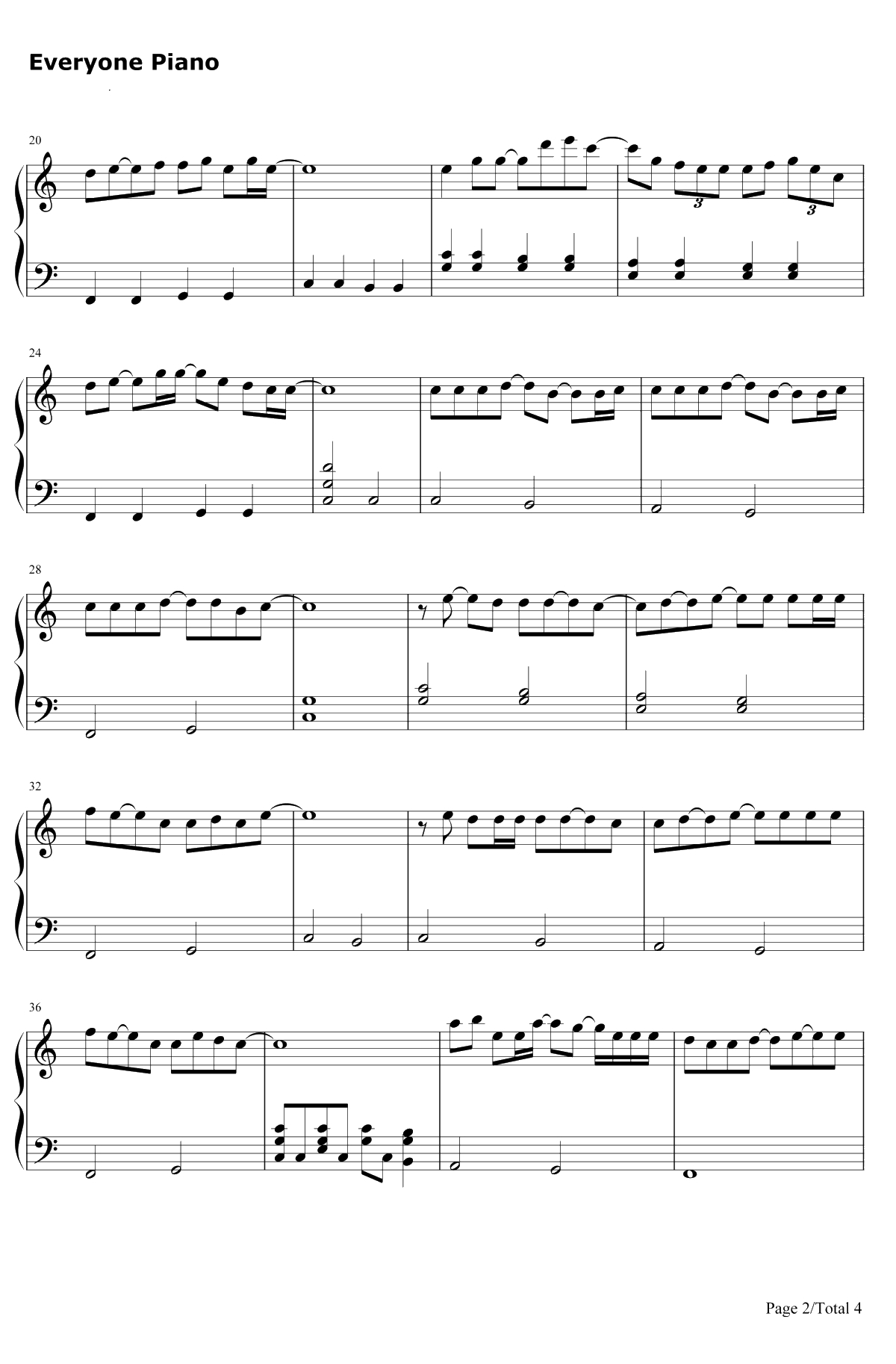 to Mother钢琴谱-YUI2