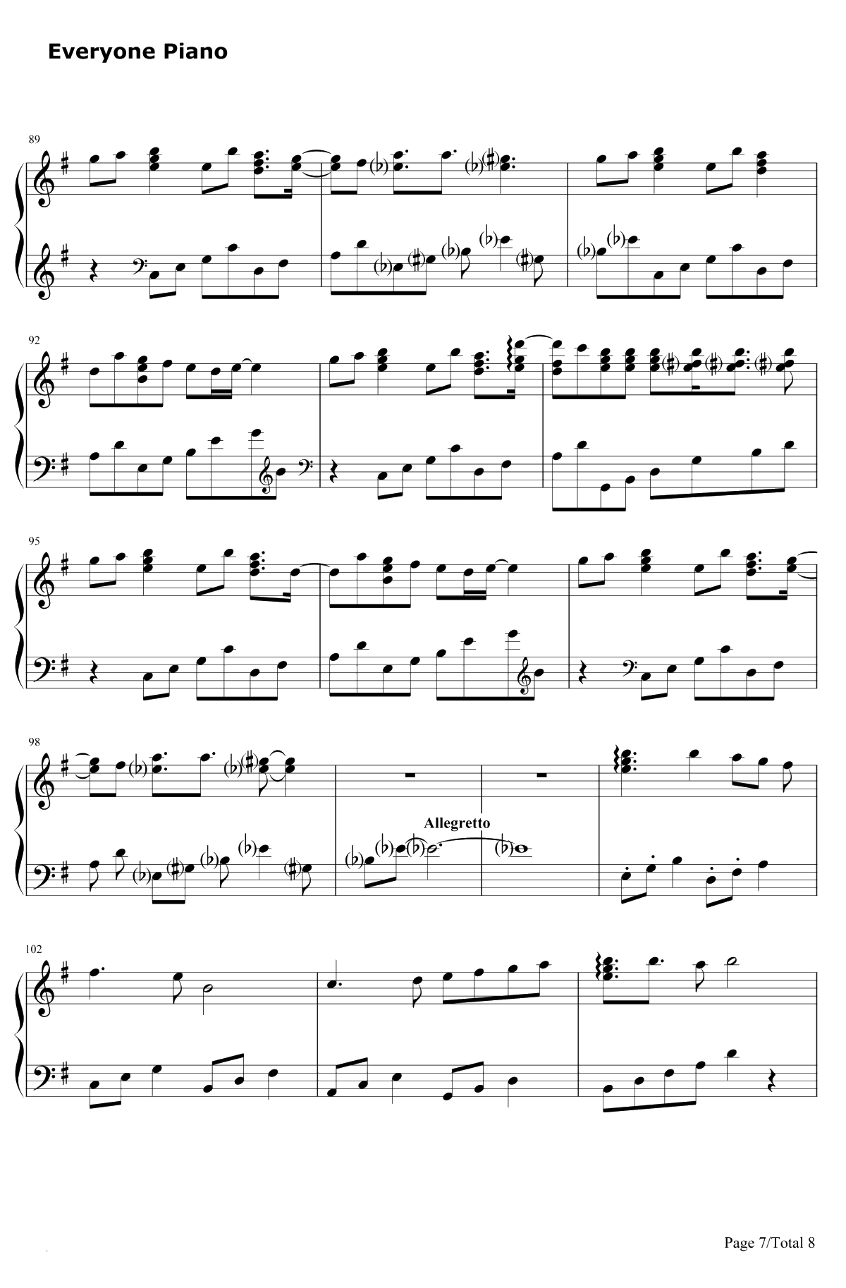 恋人を射ち堕とした日钢琴谱-SoundHorizon7