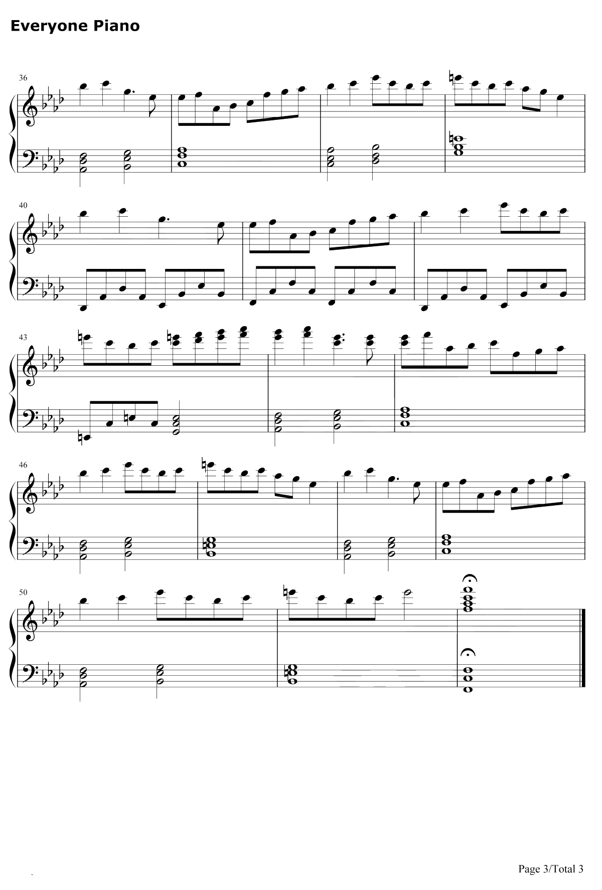 プレインエイジア钢琴谱-东方Project-东方永夜抄～ImperishableNight.主题曲3