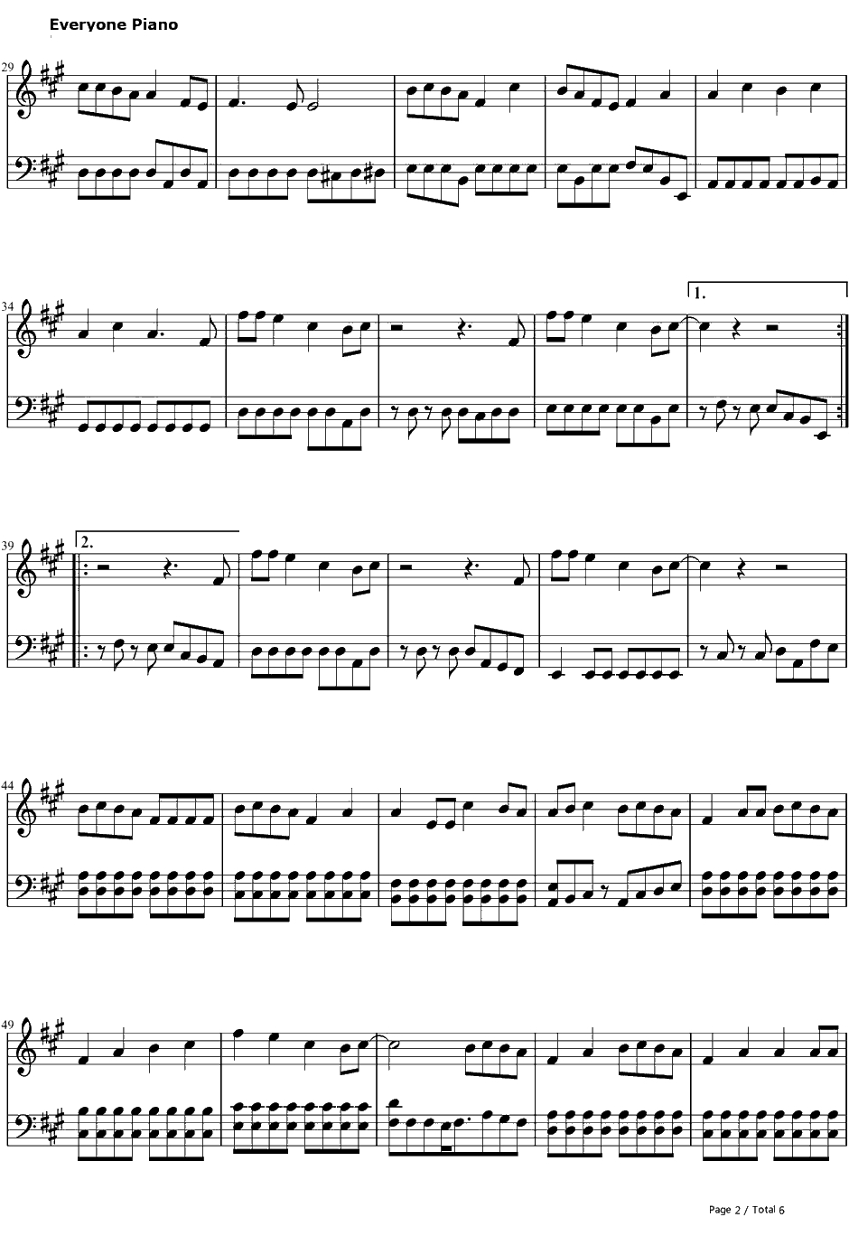 君という花钢琴谱-ASIANKUNG-FUGENERATION2