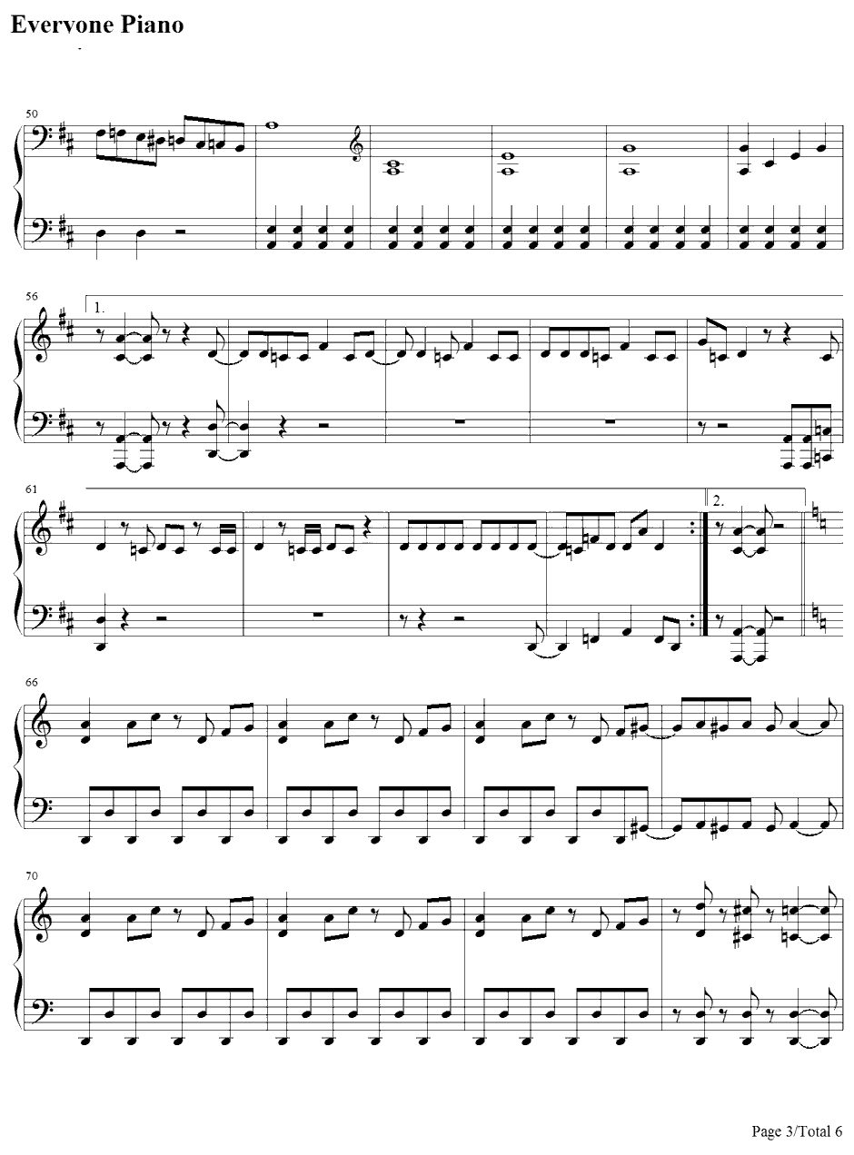 Chai Maxx钢琴谱-桃色幸运草Z3