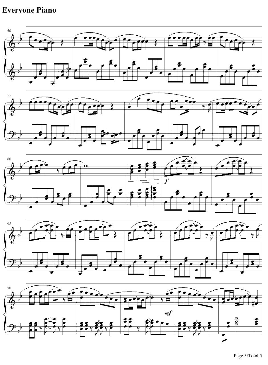 So Long!钢琴谱-AKB483