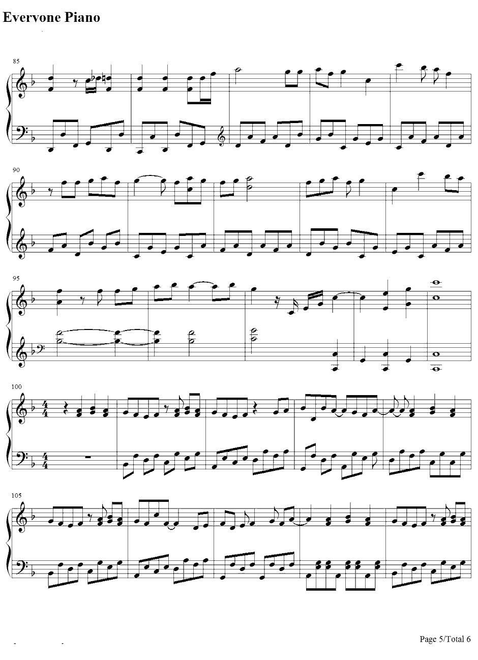 ミライボウル钢琴谱-ももいろクローバーZ桃色幸运草-龙之界点ED5