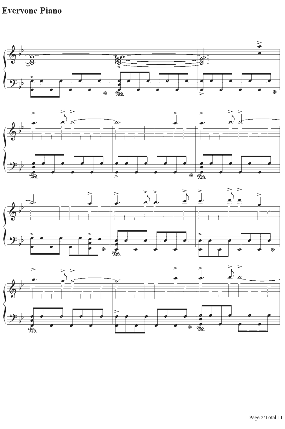 A Song of Storm and Fire钢琴谱-翼•年代记-翼•年代记OST2