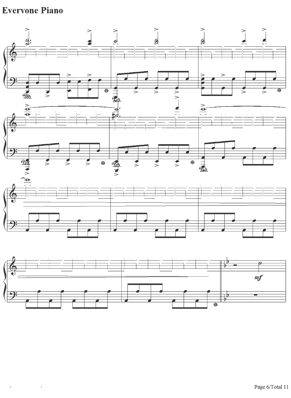 A Song of Storm and Fire钢琴谱-翼•年代记-翼•年代记OST6