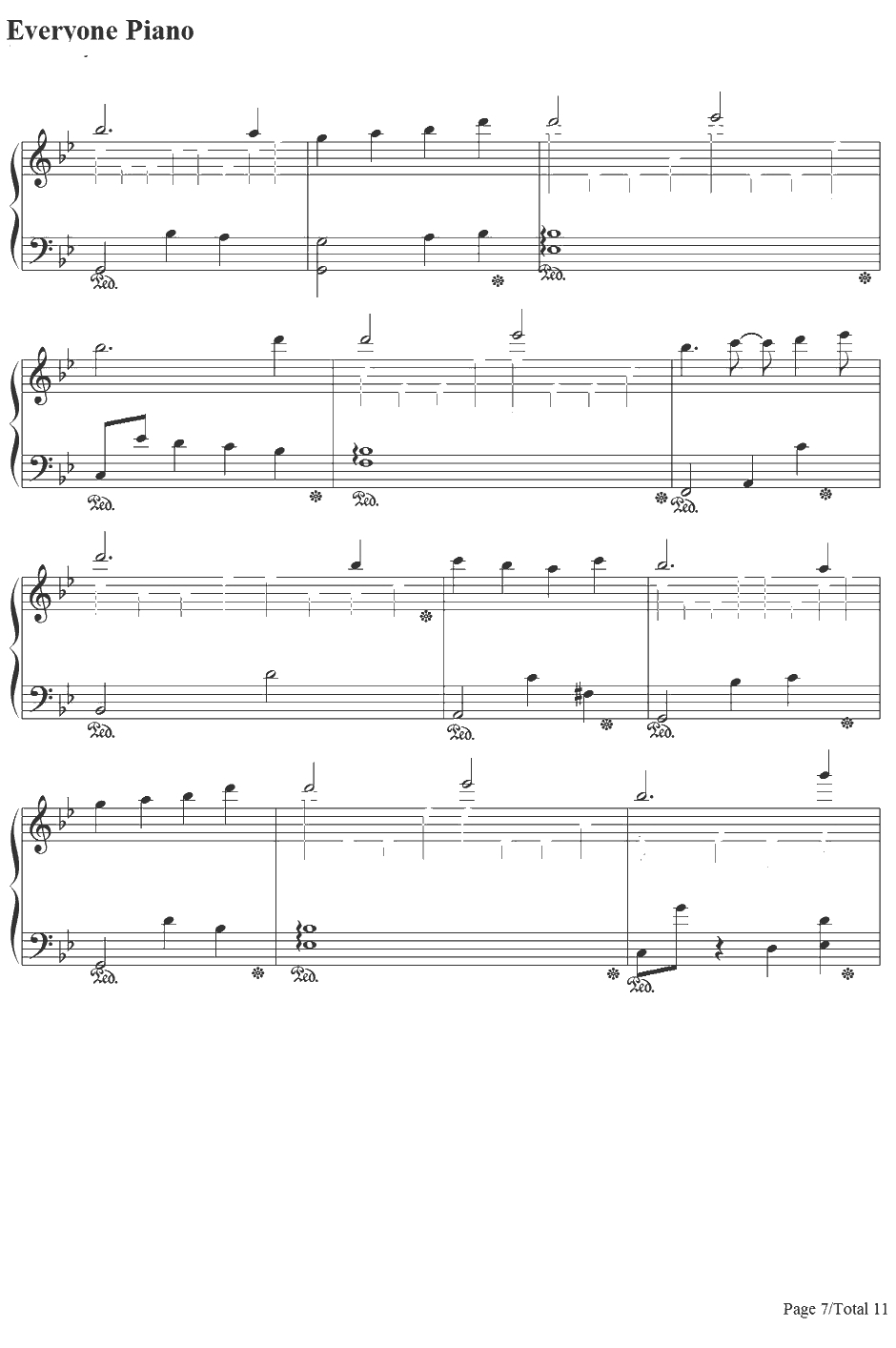 A Song of Storm and Fire钢琴谱-翼•年代记-翼•年代记OST7