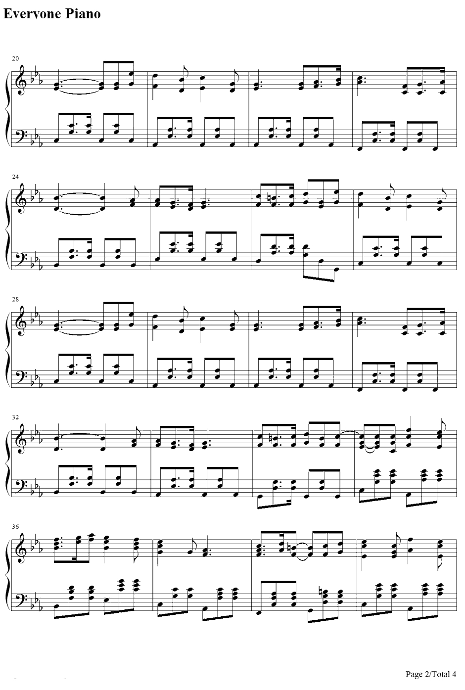 Lacrimosa钢琴谱-Kalafina-黑执事ED22