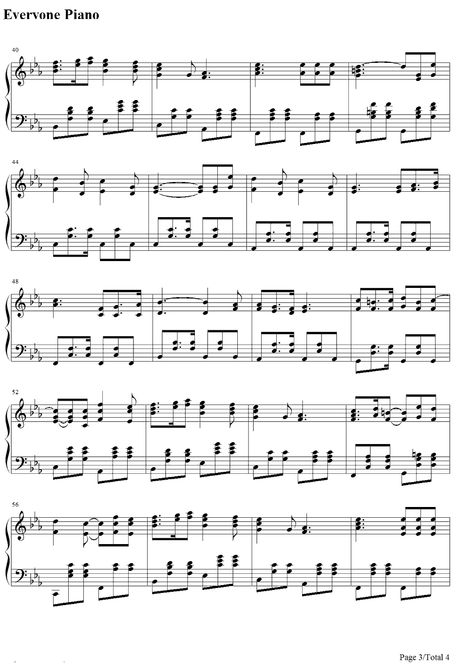 Lacrimosa钢琴谱-Kalafina-黑执事ED23