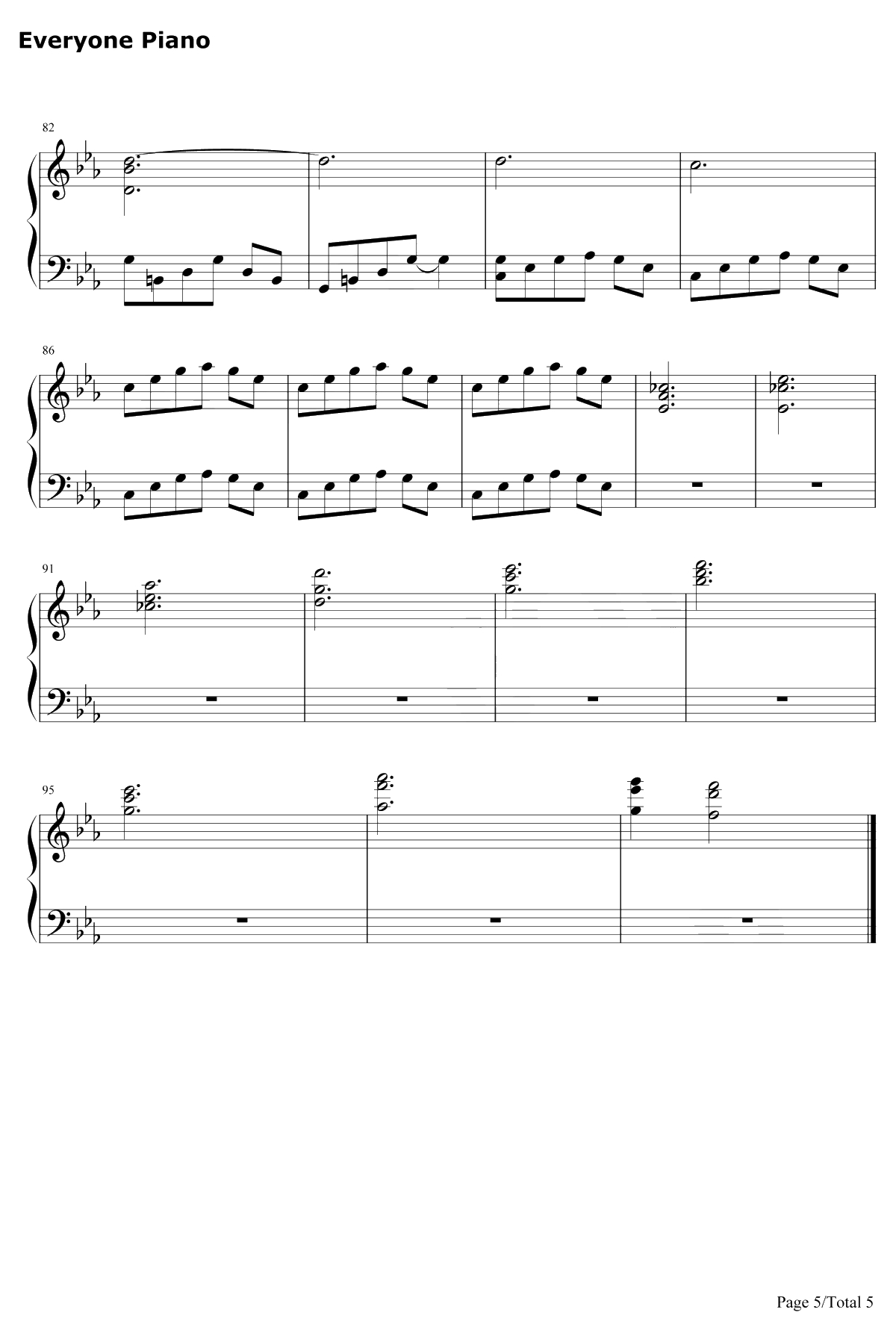 Helvetesfonster钢琴谱-Ghost5