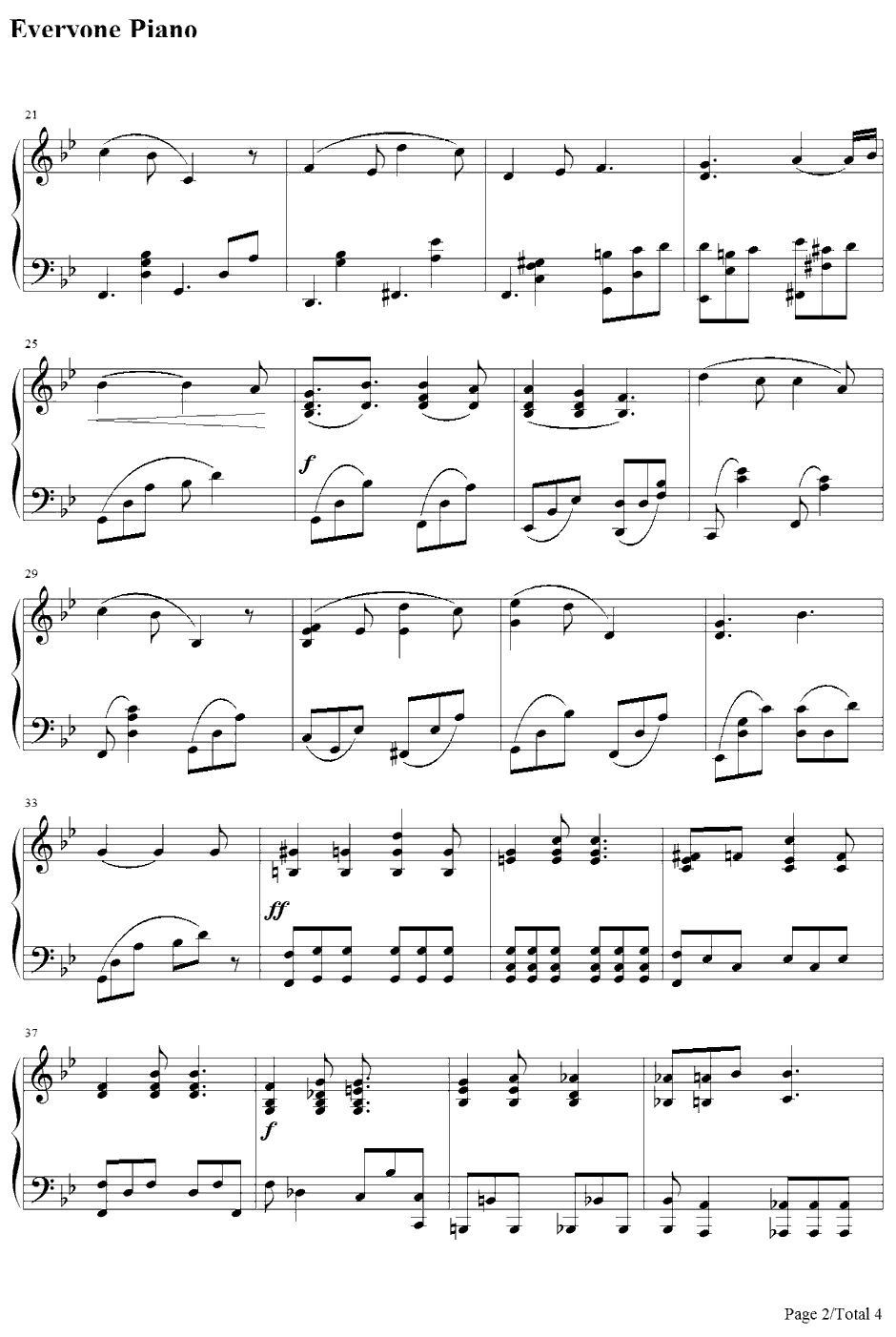 Si Deus Me Relinquit钢琴谱-岩崎琢-黑执事插曲2