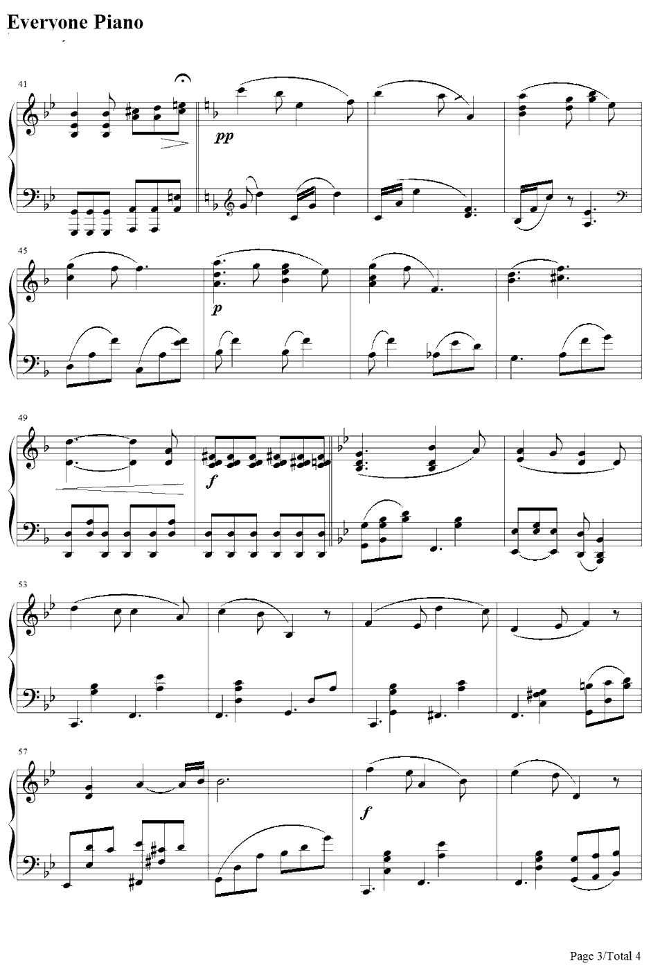 Si Deus Me Relinquit钢琴谱-岩崎琢-黑执事插曲3