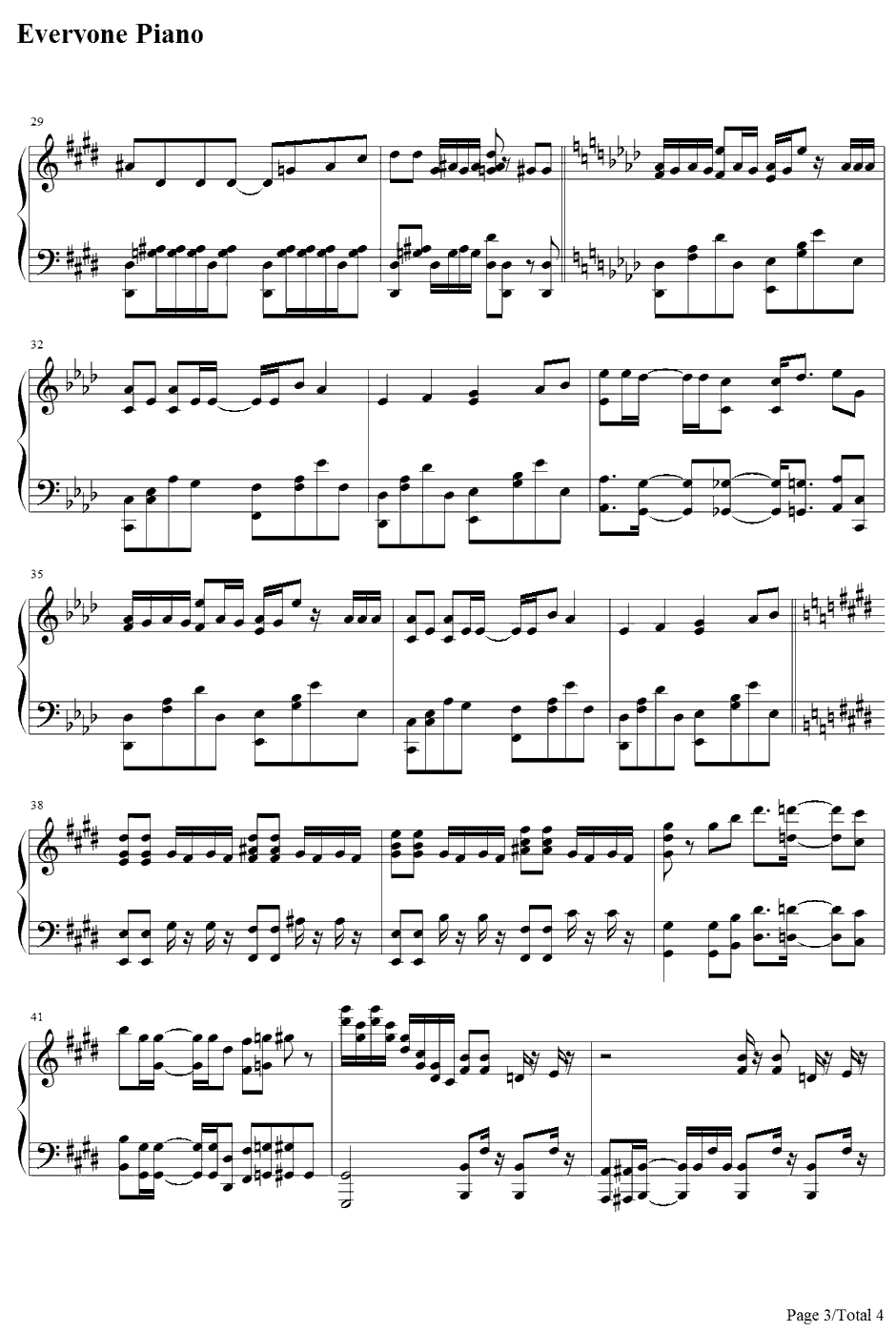 GO! GO! MANIAC钢琴谱-放学后茶会放学后TEATIME-轻音少女第二季OP3